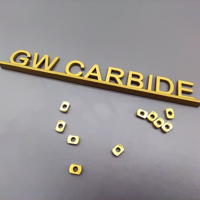 GREWIN Solid Carbide Insert BLMP Gold Coated For Steel